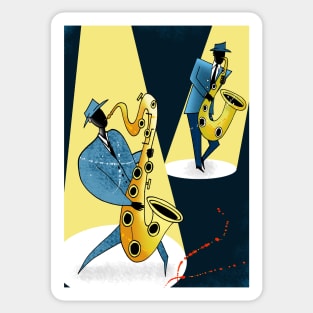 Jazz Night Sticker